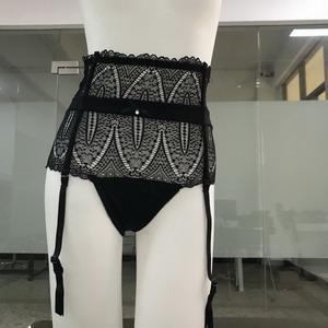 Lace Garter Belt With Panty